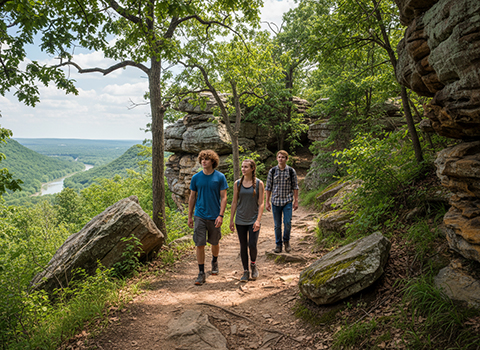 Robbers Cave State Park Trail